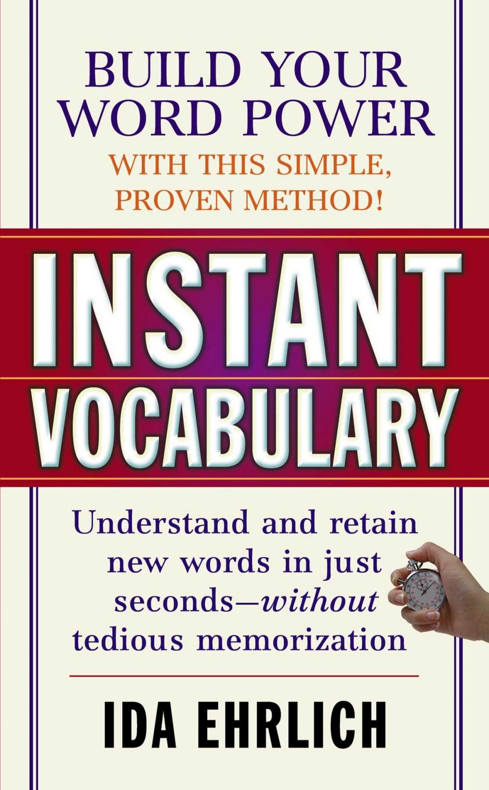 Big bigCover of Instant Vocabulary