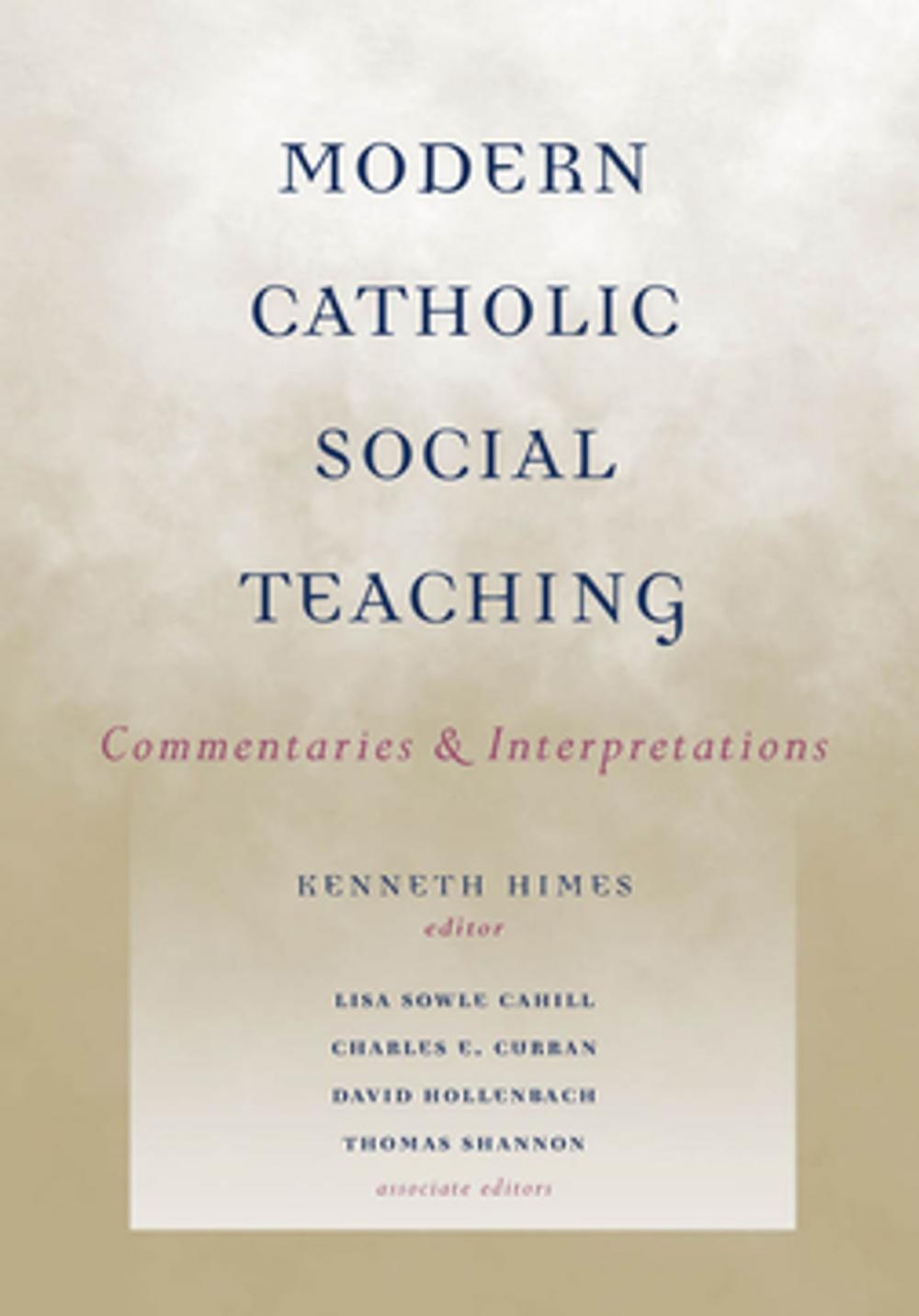 Big bigCover of Modern Catholic Social Teaching