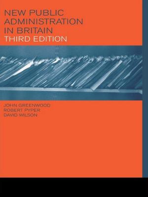 Cover of the book New Public Administration in Britain by Paul Bertelson, Paul Eelen, Gery d'Ydewalle