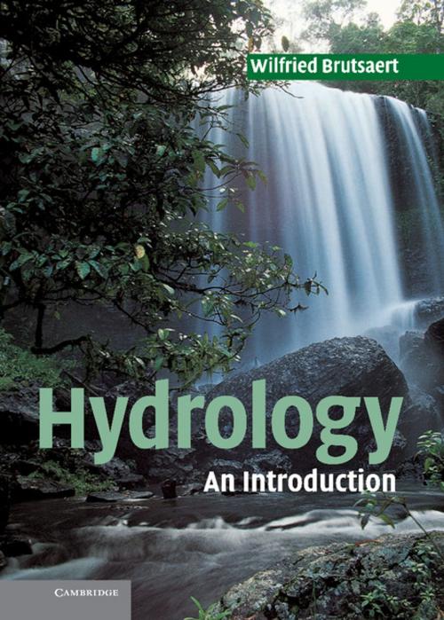 Cover of the book Hydrology by Wilfried Brutsaert, Cambridge University Press