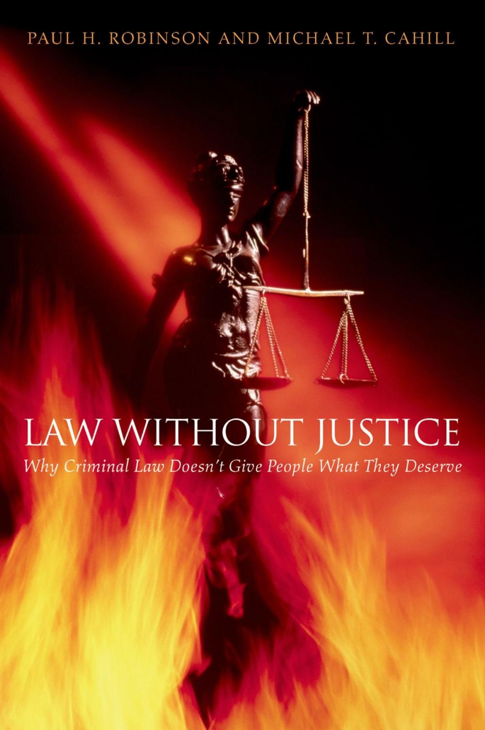 Big bigCover of Law without Justice