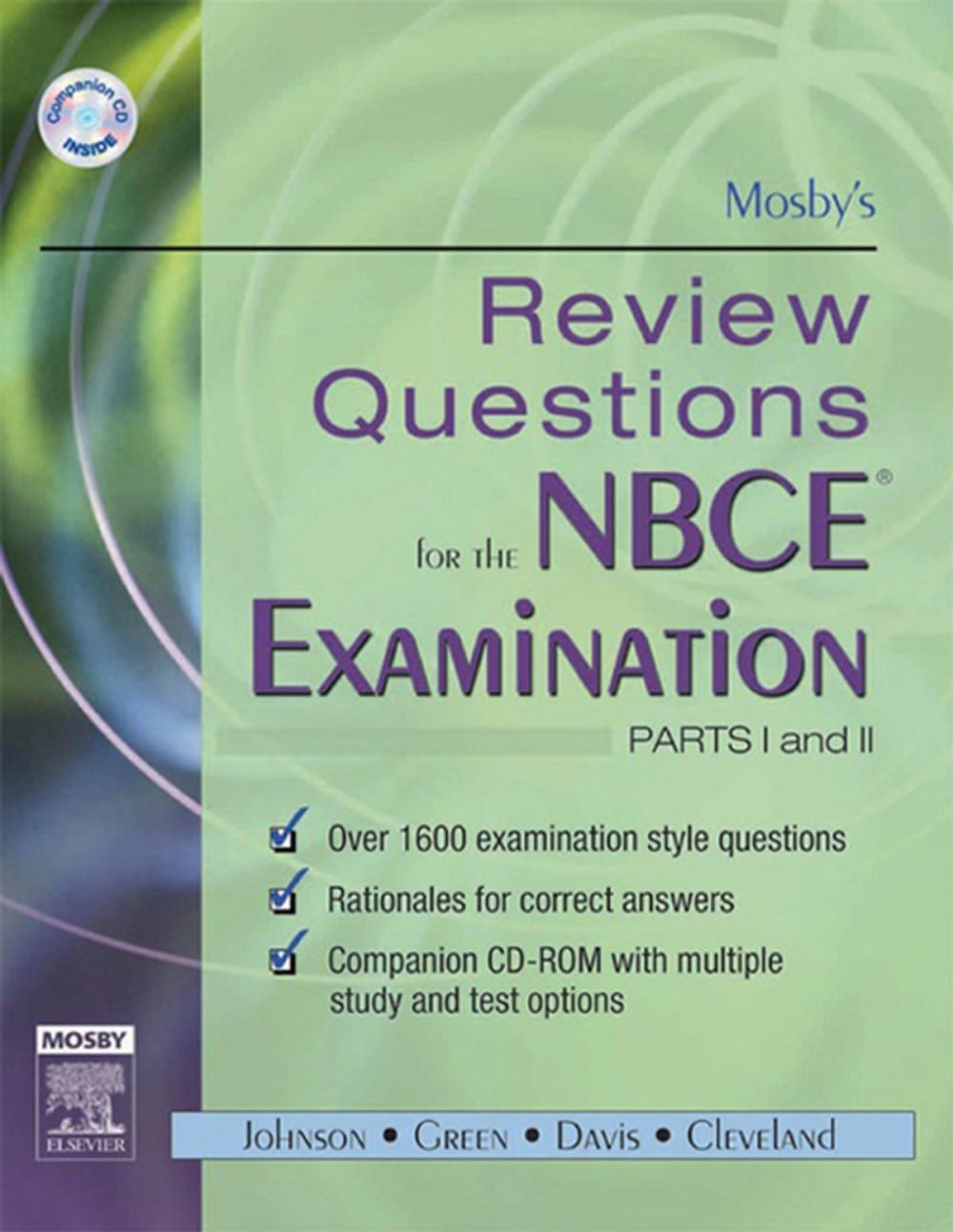 Big bigCover of Mosby's Review Questions for the NBCE Examination: Parts I and II - E-Book