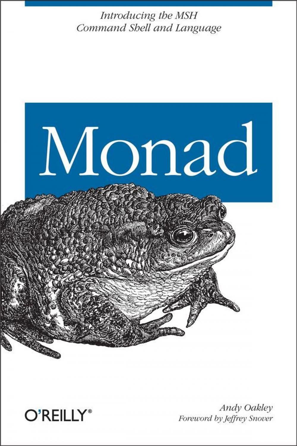 Big bigCover of Monad (AKA PowerShell)