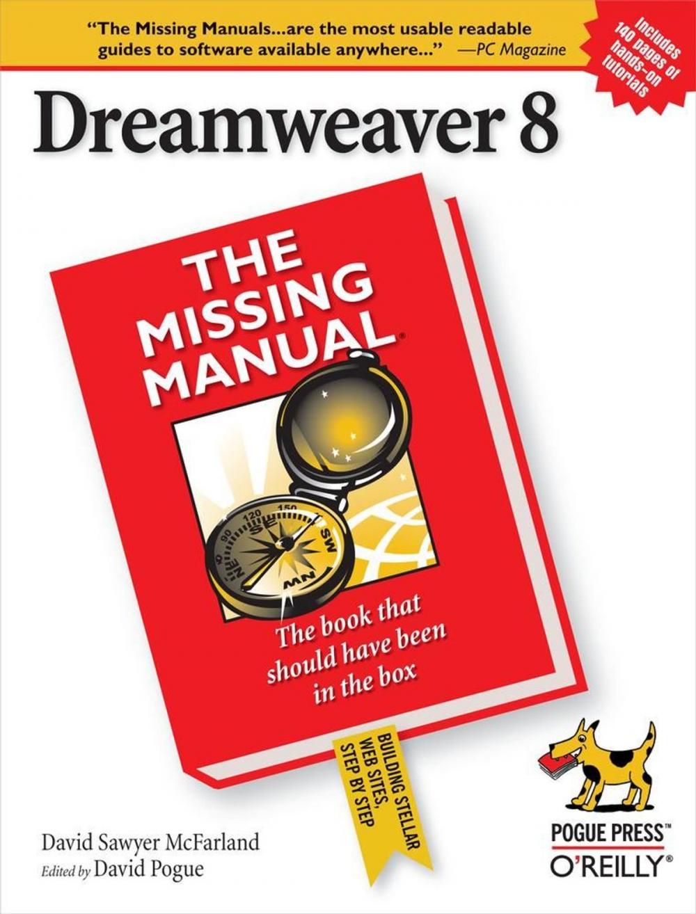 Big bigCover of Dreamweaver 8: The Missing Manual