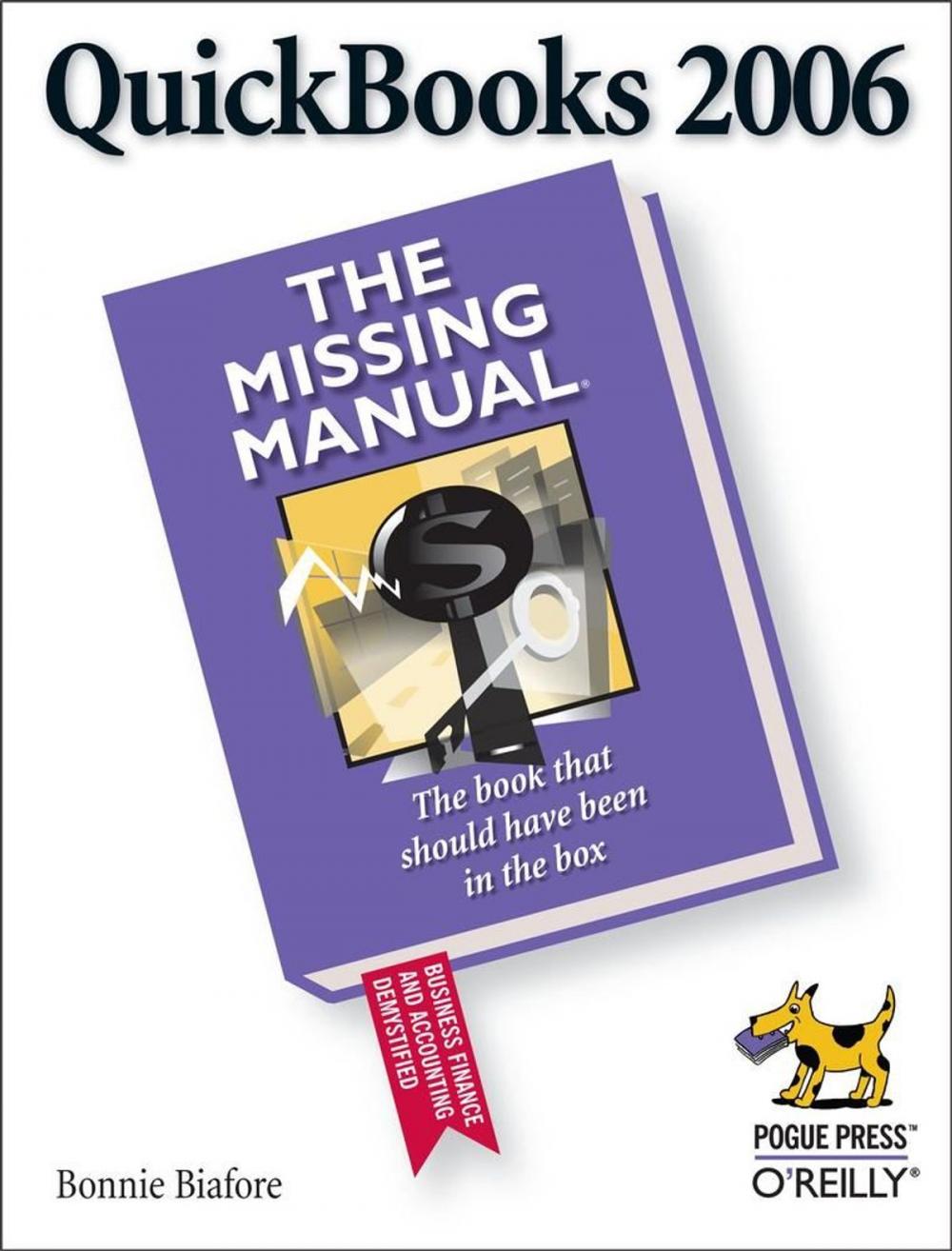 Big bigCover of QuickBooks 2006: The Missing Manual