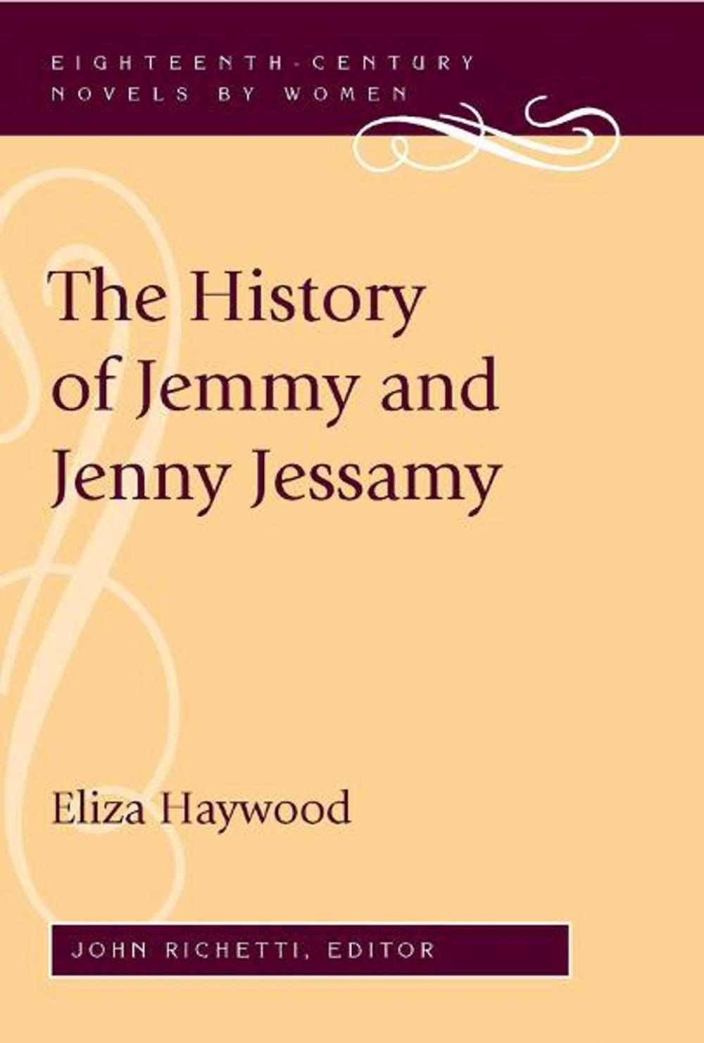 Big bigCover of The History of Jemmy and Jenny Jessamy