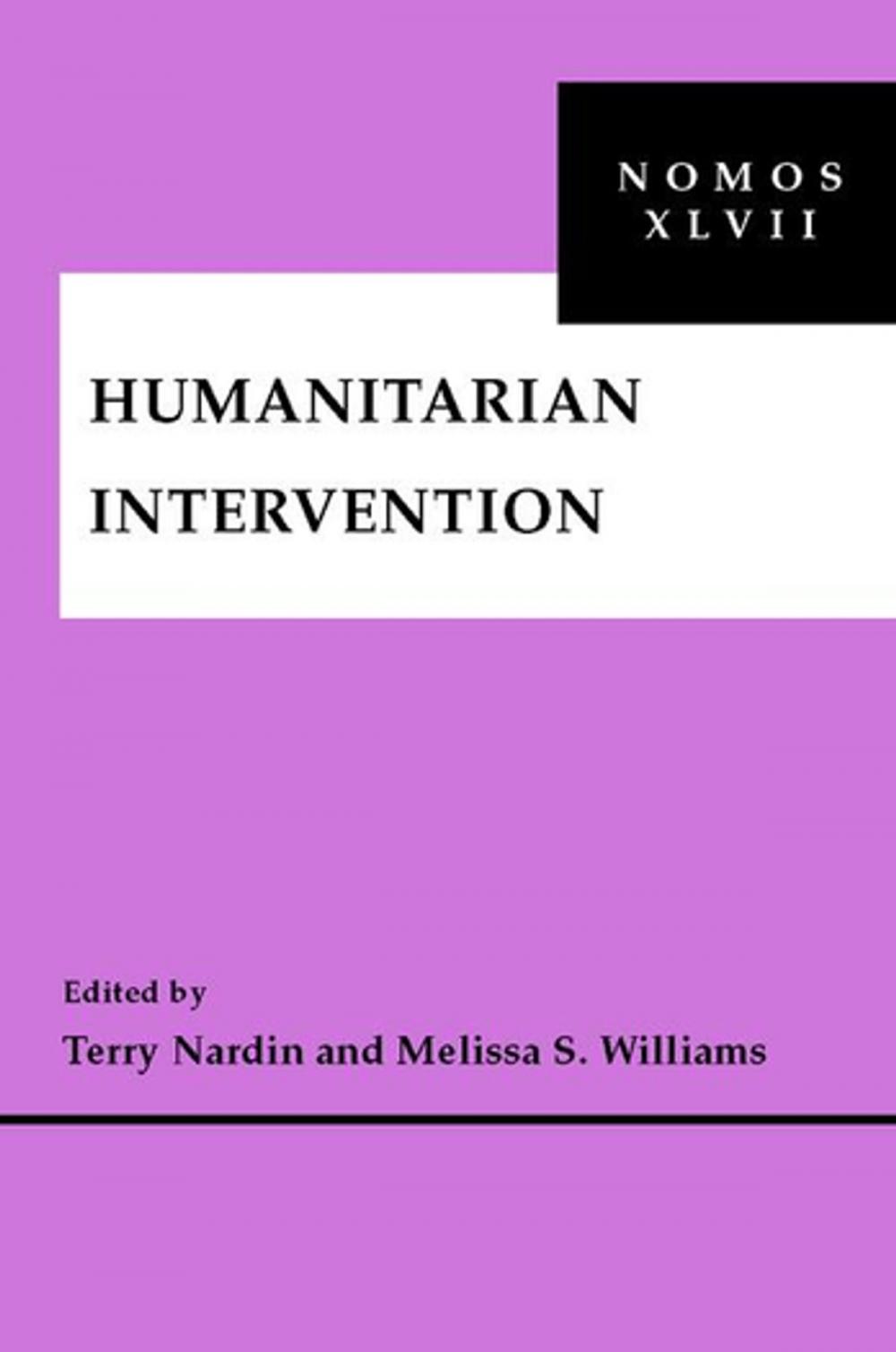 Big bigCover of Humanitarian Intervention