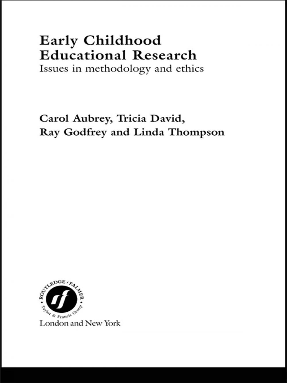 Big bigCover of Early Childhood Educational Research