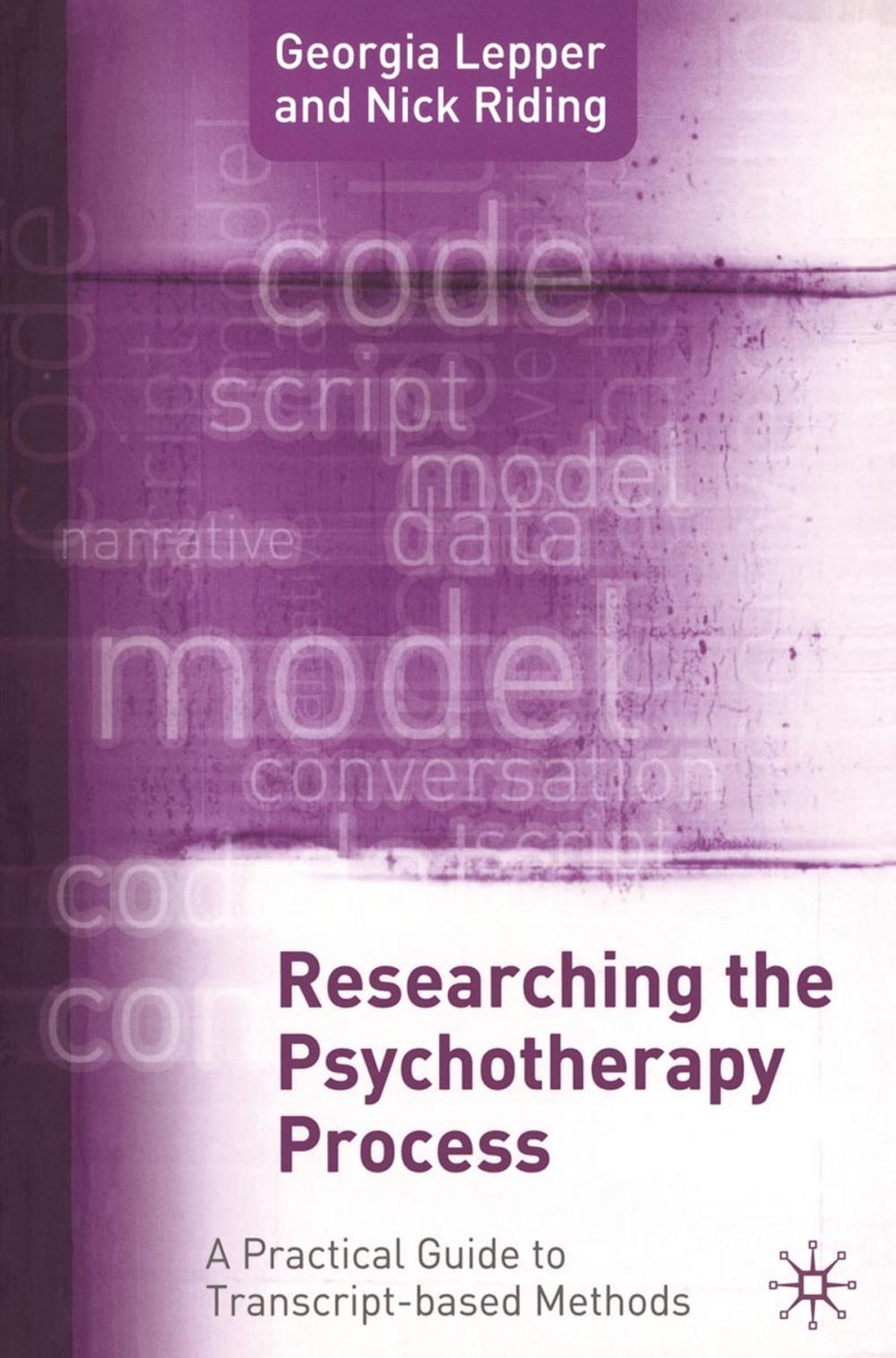 Big bigCover of Researching the Psychotherapy Process