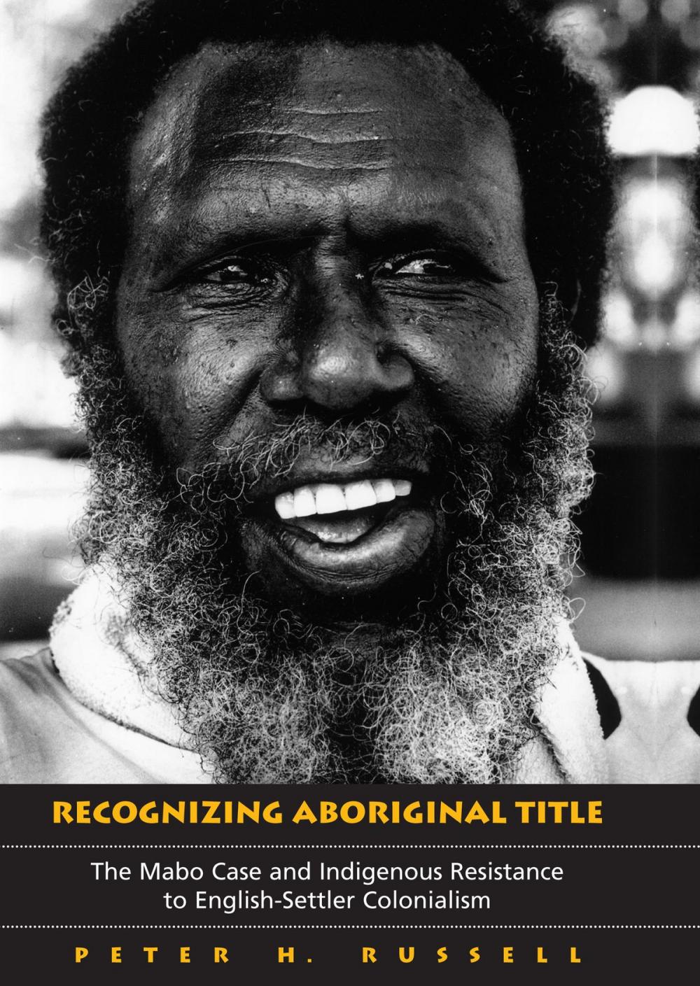 Big bigCover of Recognizing Aboriginal Title