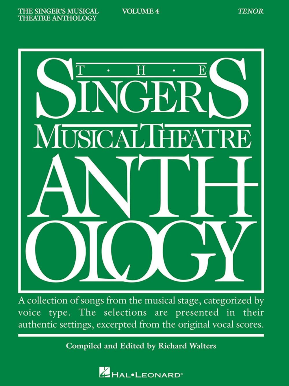 Big bigCover of Singer's Musical Theatre Anthology - Volume 4