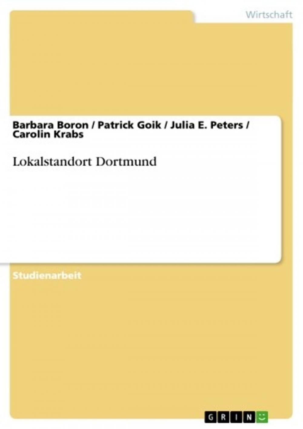 Big bigCover of Lokalstandort Dortmund