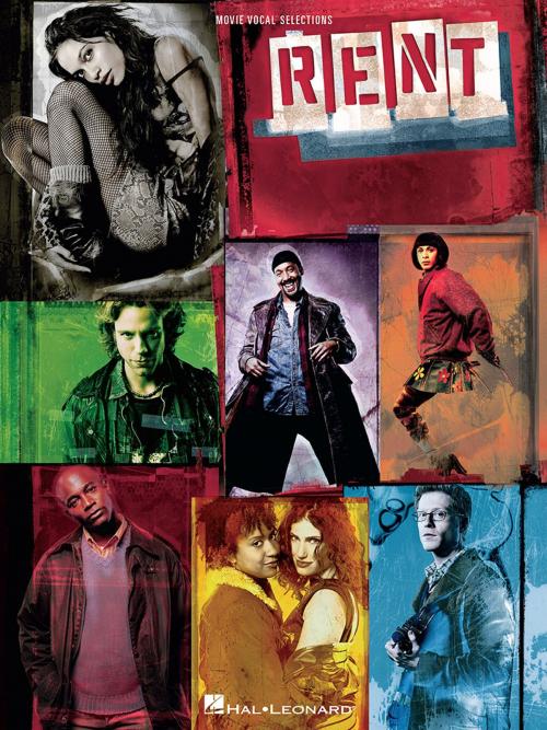 Cover of the book Rent (Songbook) by Jonathan Larson, Hal Leonard