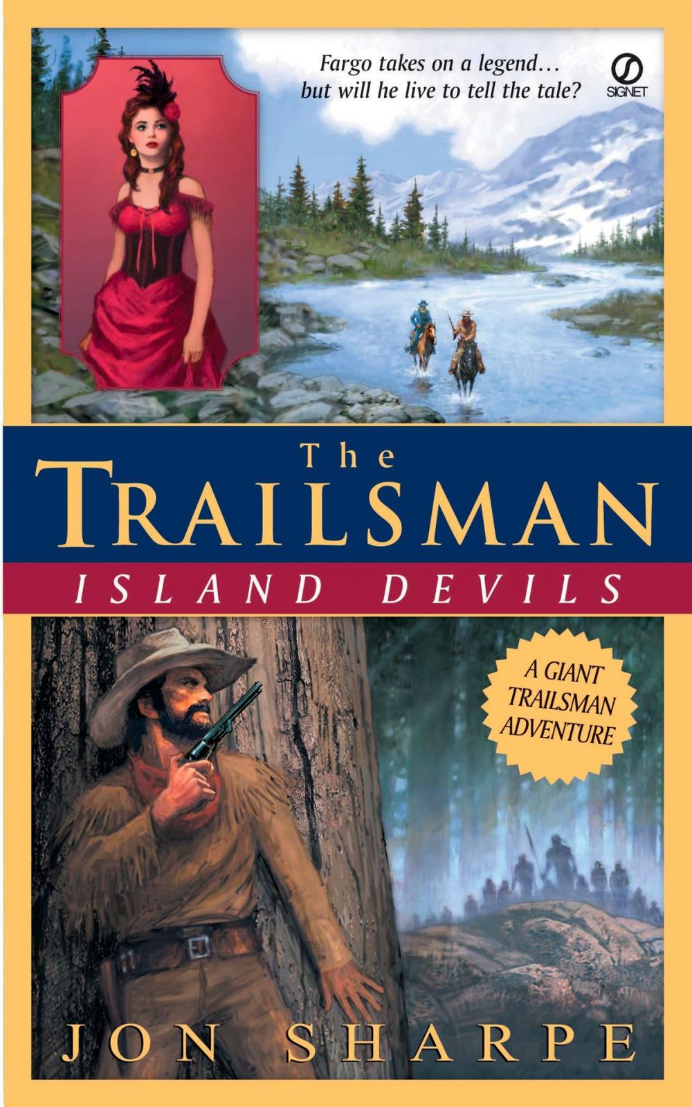 Big bigCover of Trailsman (Giant), The: Island Devils