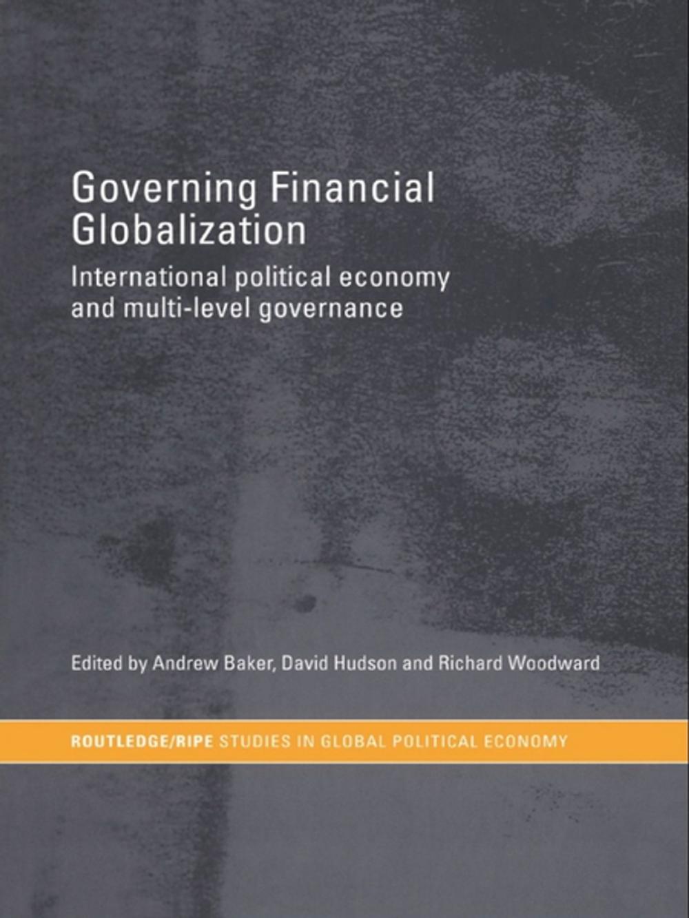 Big bigCover of Governing Financial Globalization