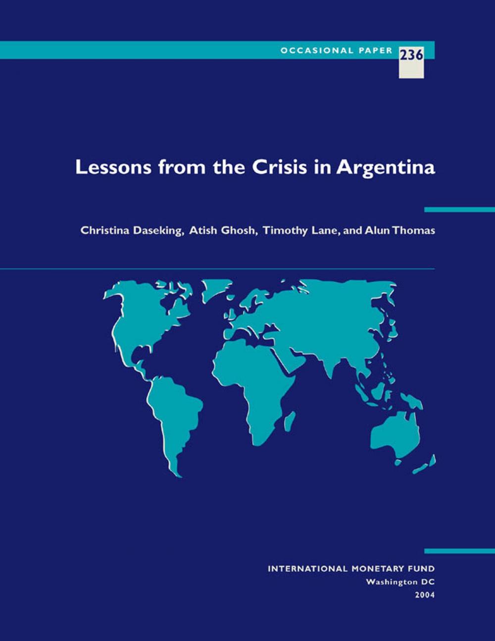 Big bigCover of Lessons from the Crisis in Argentina