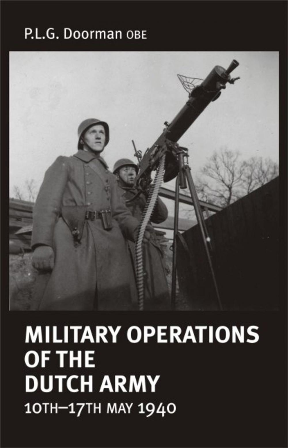 Big bigCover of Military Operations of the Dutch Army 10th-17th May 1940