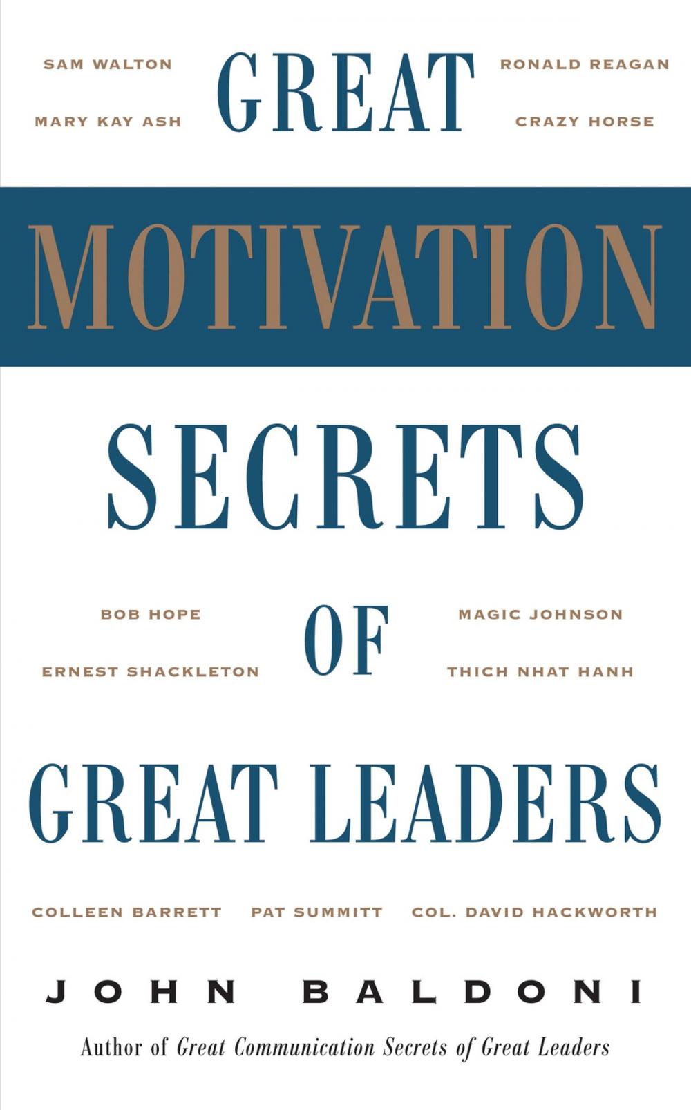 Big bigCover of Great Motivation Secrets of Great Leaders (POD)