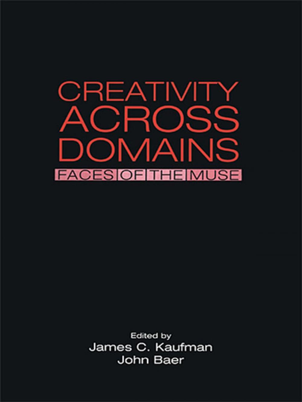 Big bigCover of Creativity Across Domains