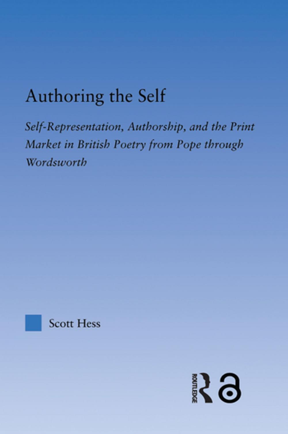 Big bigCover of Authoring the Self