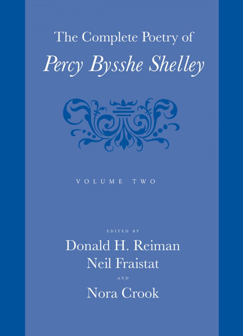 Big bigCover of The Complete Poetry of Percy Bysshe Shelley