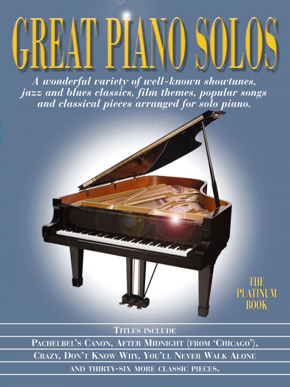 Big bigCover of Great Piano Solos: The Platinum Book