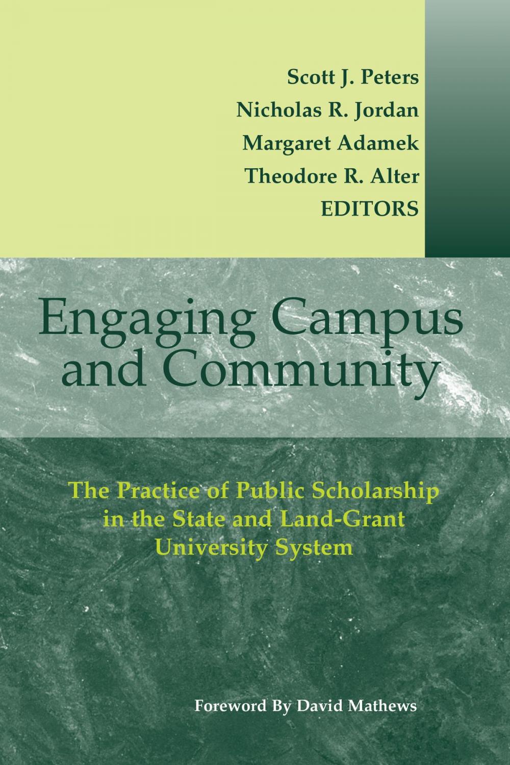 Big bigCover of Engaging Campus and Community