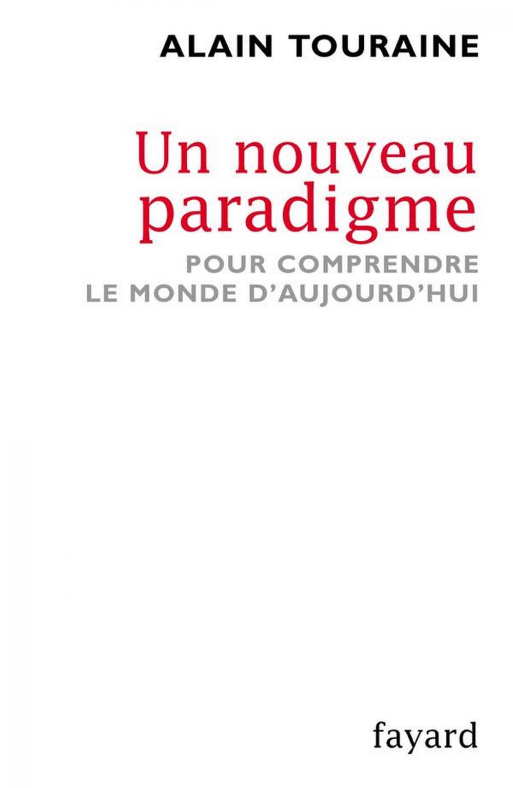 Big bigCover of Un nouveau paradigme