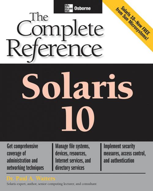 Cover of the book Solaris 10 The Complete Reference by Paul Watters, Mcgraw-hill