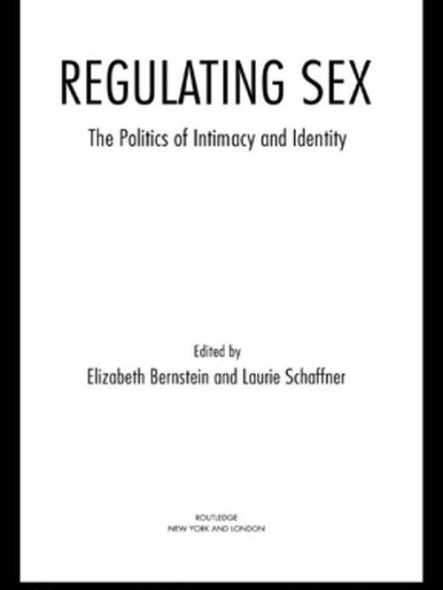 Cover of the book Regulating Sex by , Taylor and Francis