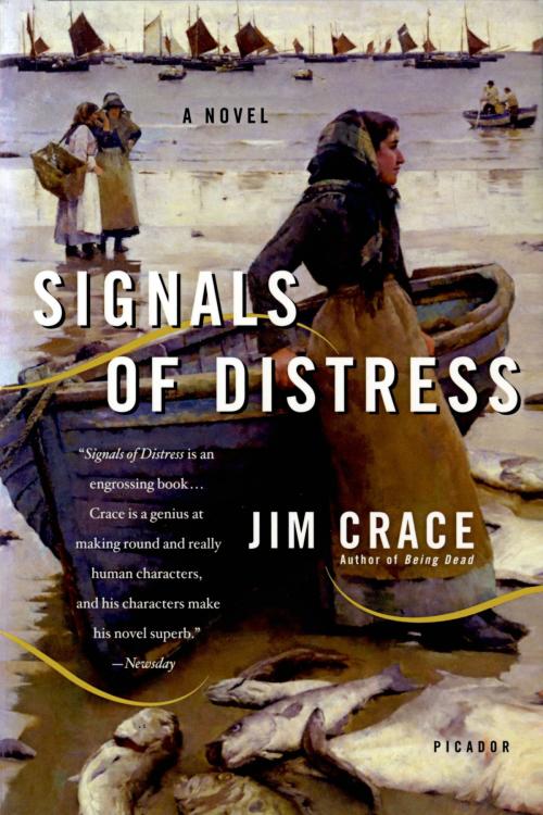 Cover of the book Signals of Distress by Jim Crace, Farrar, Straus and Giroux
