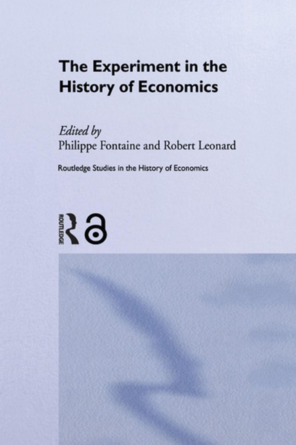 Big bigCover of The Experiment in the History of Economics