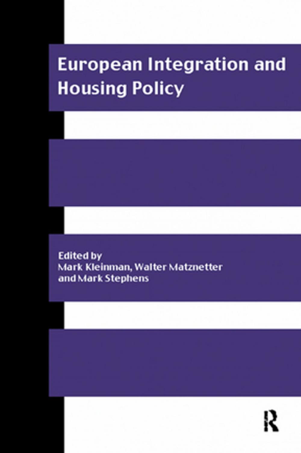 Big bigCover of European Integration and Housing Policy