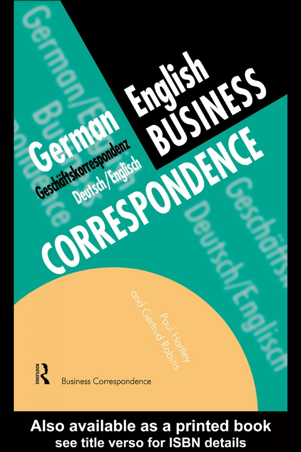 Big bigCover of German/English Business Correspondence