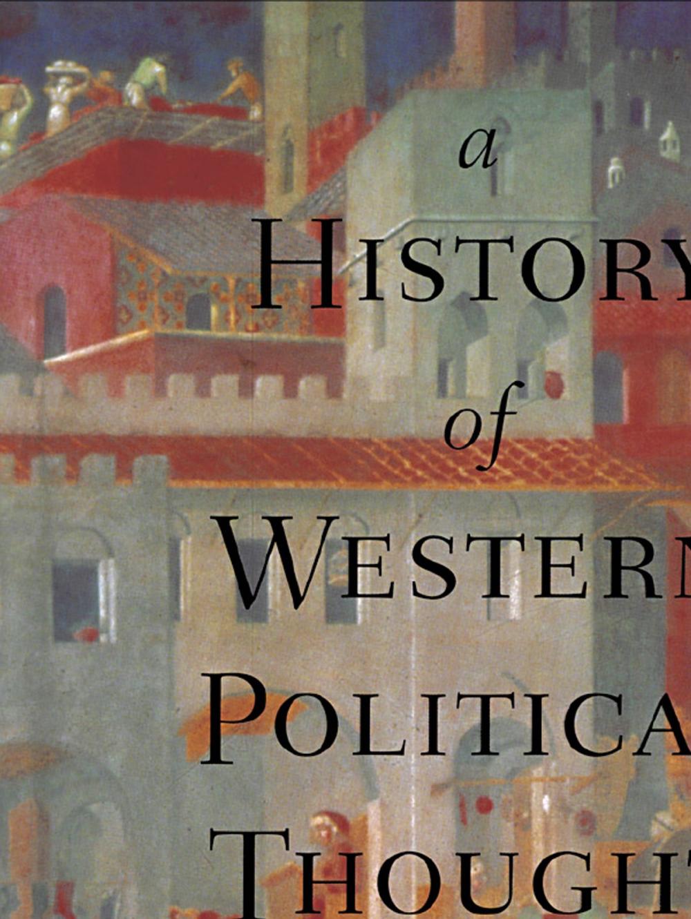 Big bigCover of A History of Western Political Thought