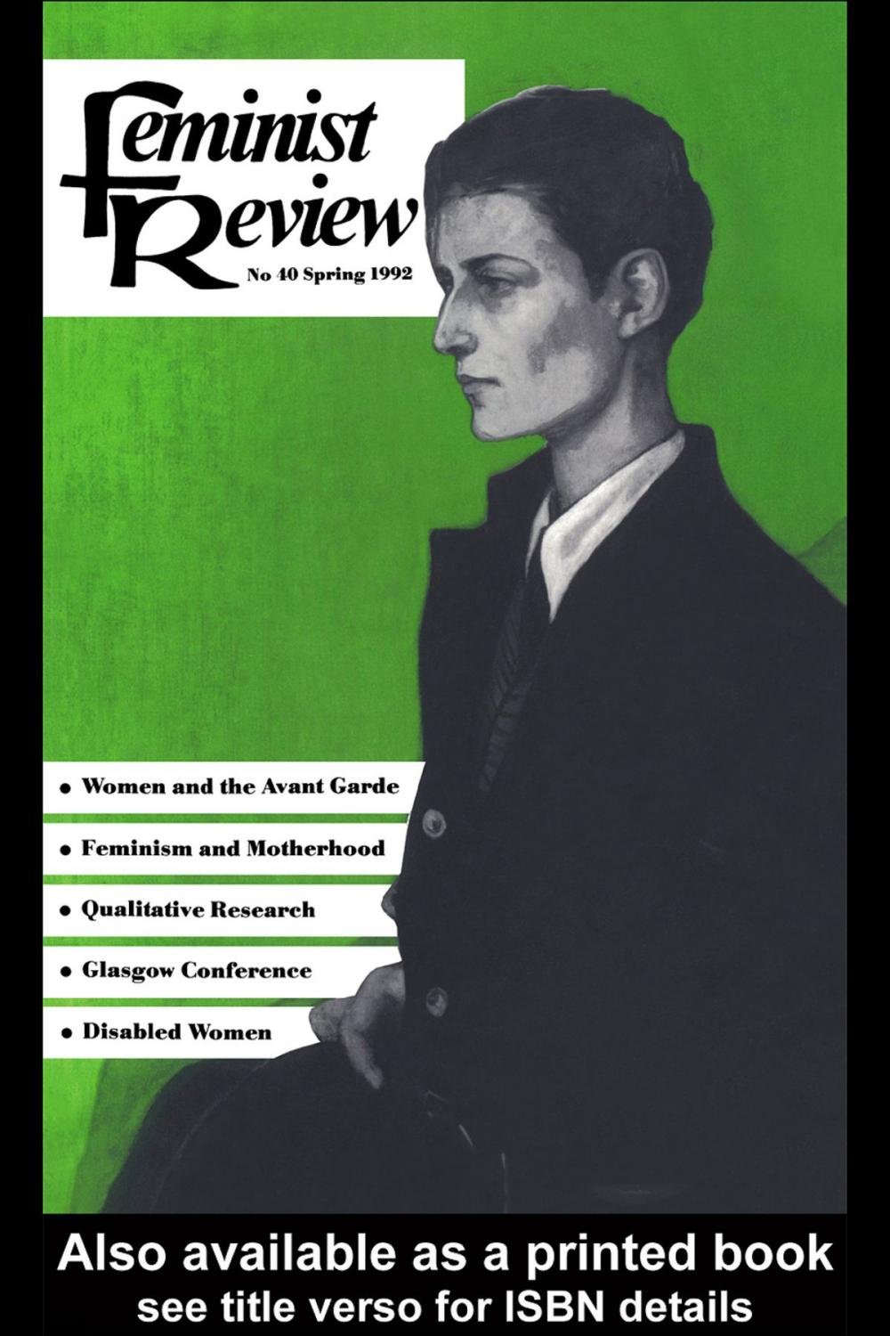 Big bigCover of Feminist Review