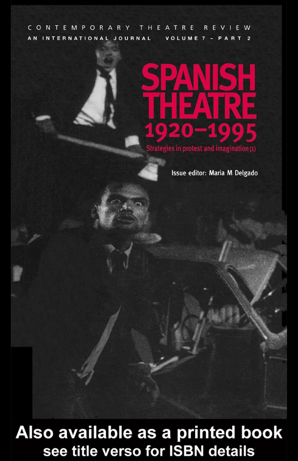 Big bigCover of Spanish Theatre 1920-1995