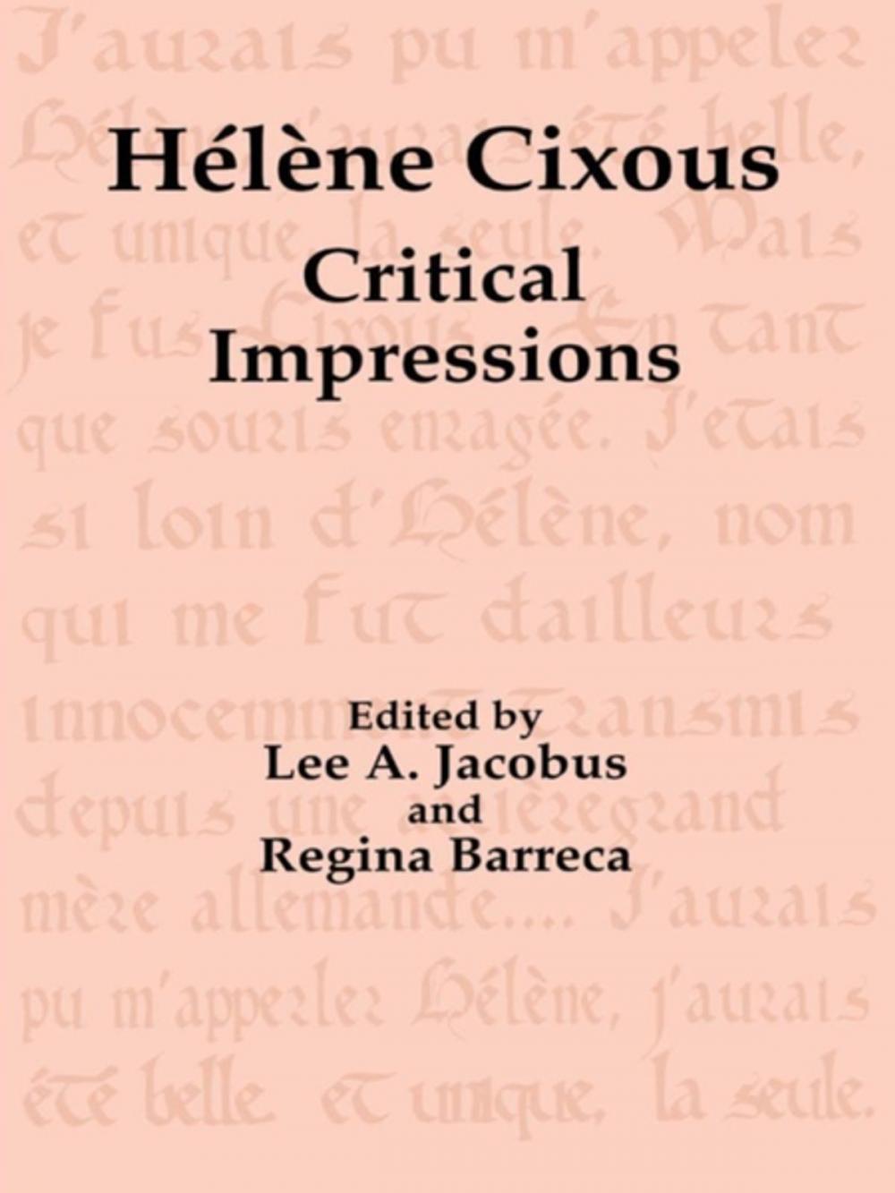 Big bigCover of Hélène Cixous