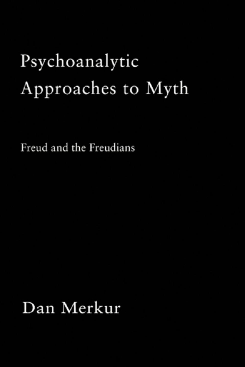 Big bigCover of Psychoanalytic Approaches to Myth