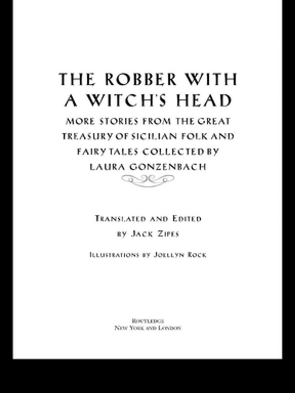 Big bigCover of The Robber with a Witch's Head