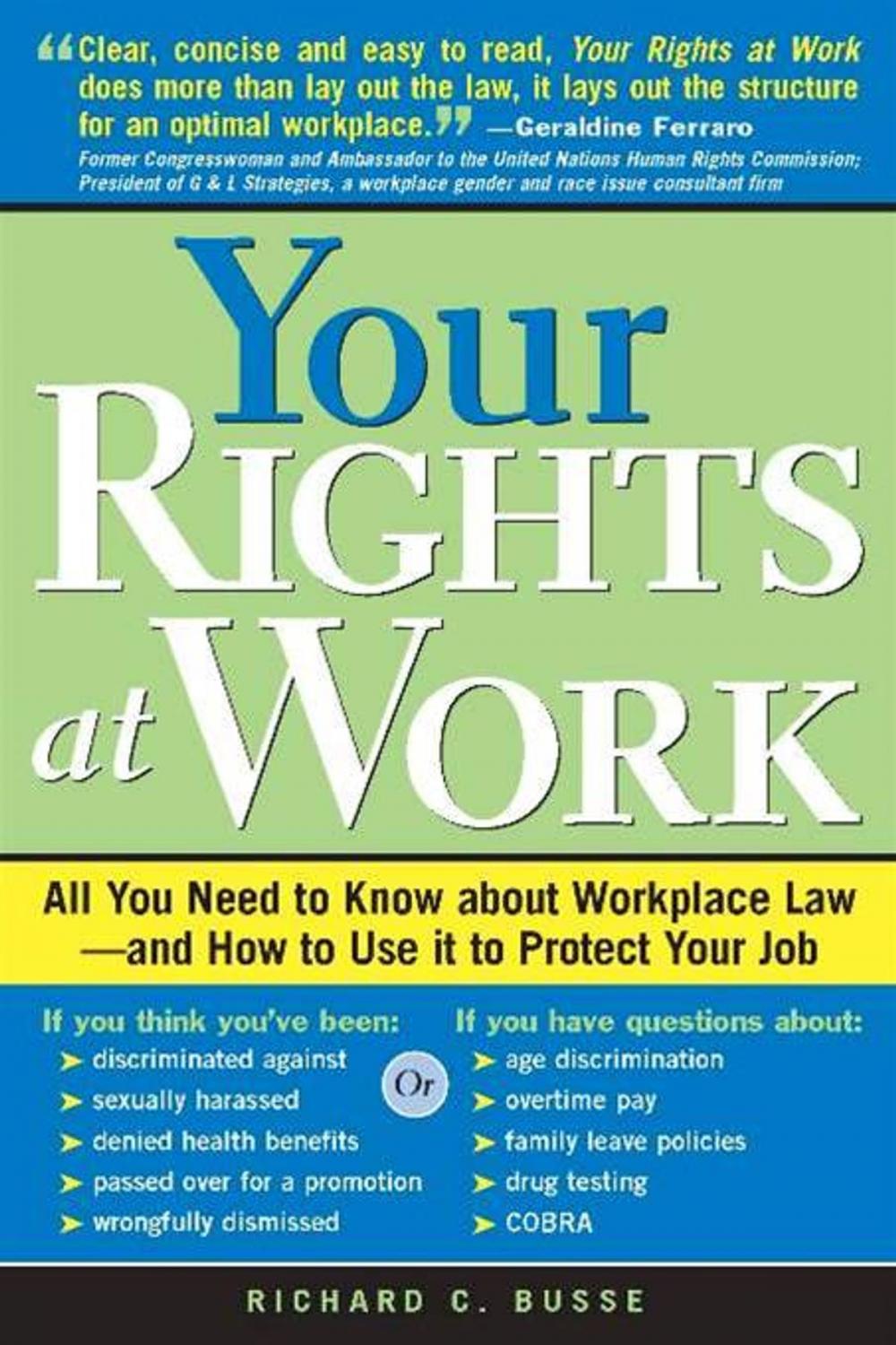 Big bigCover of Your Rights At Work