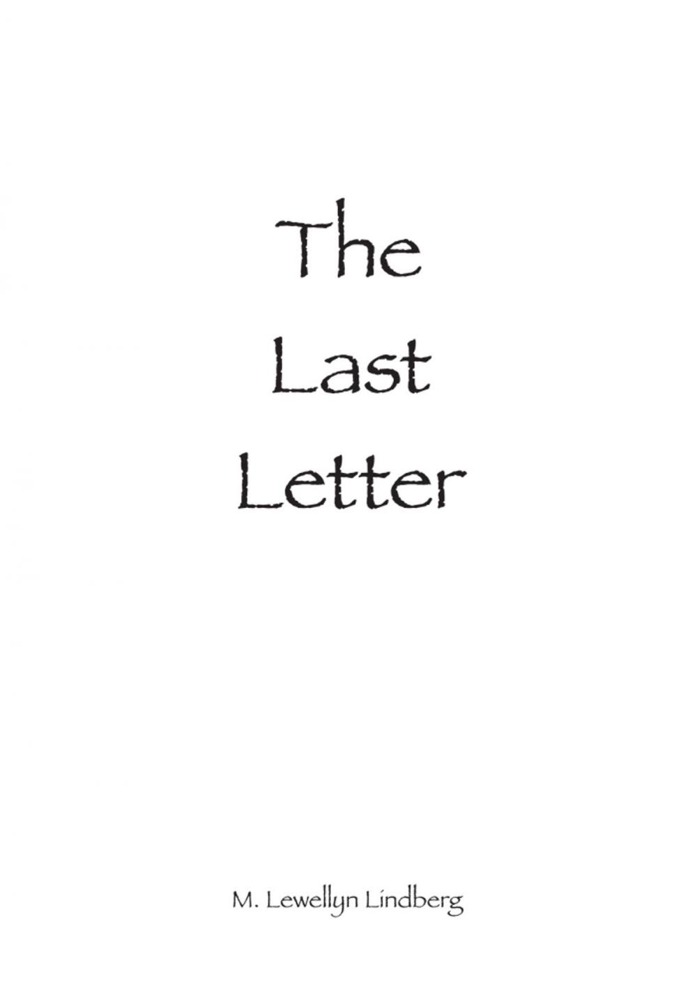 Big bigCover of The Last Letter