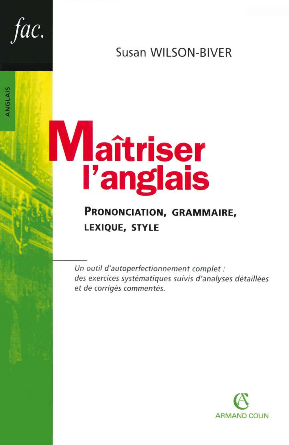 Big bigCover of Maîtriser l'anglais