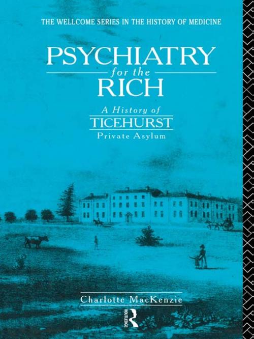 Cover of the book Psychiatry for the Rich by Charlotte MacKenzie, Taylor and Francis