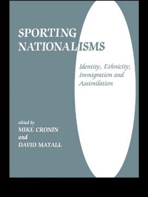 Cover of the book Sporting Nationalisms by , Taylor and Francis