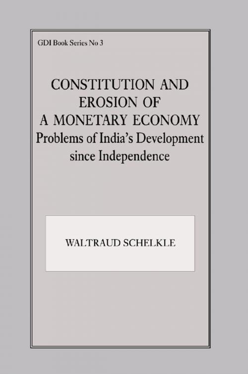 Cover of the book Constitution and Erosion of a Monetary Economy by Waltraud Schelkle, Taylor and Francis