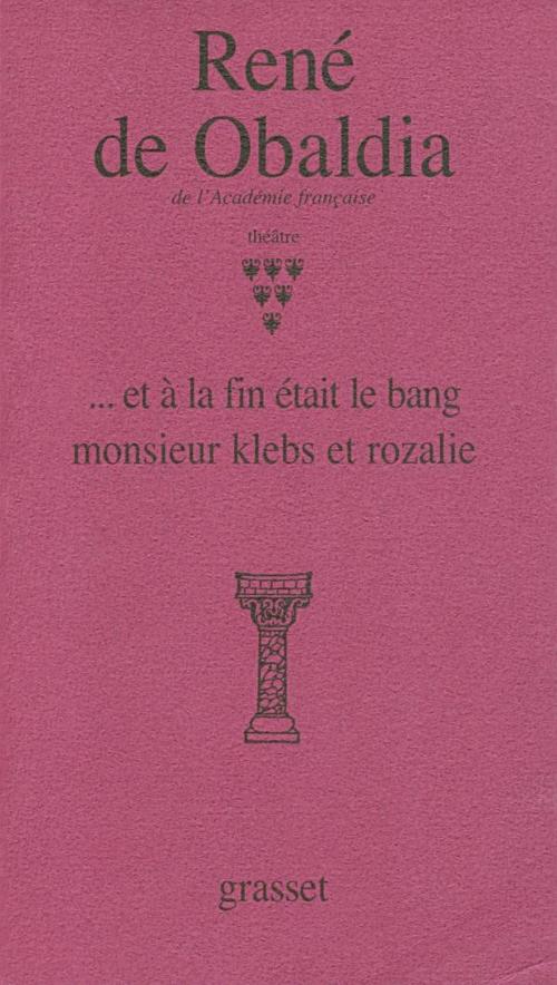 Cover of the book Théâtre tome 6 by René de Obaldia, Grasset