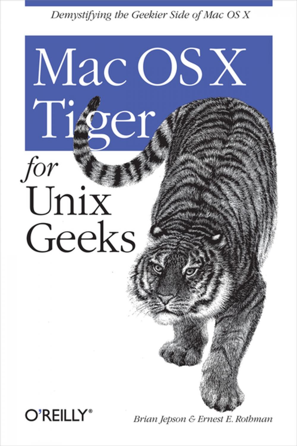 Big bigCover of Mac OS X Tiger for Unix Geeks