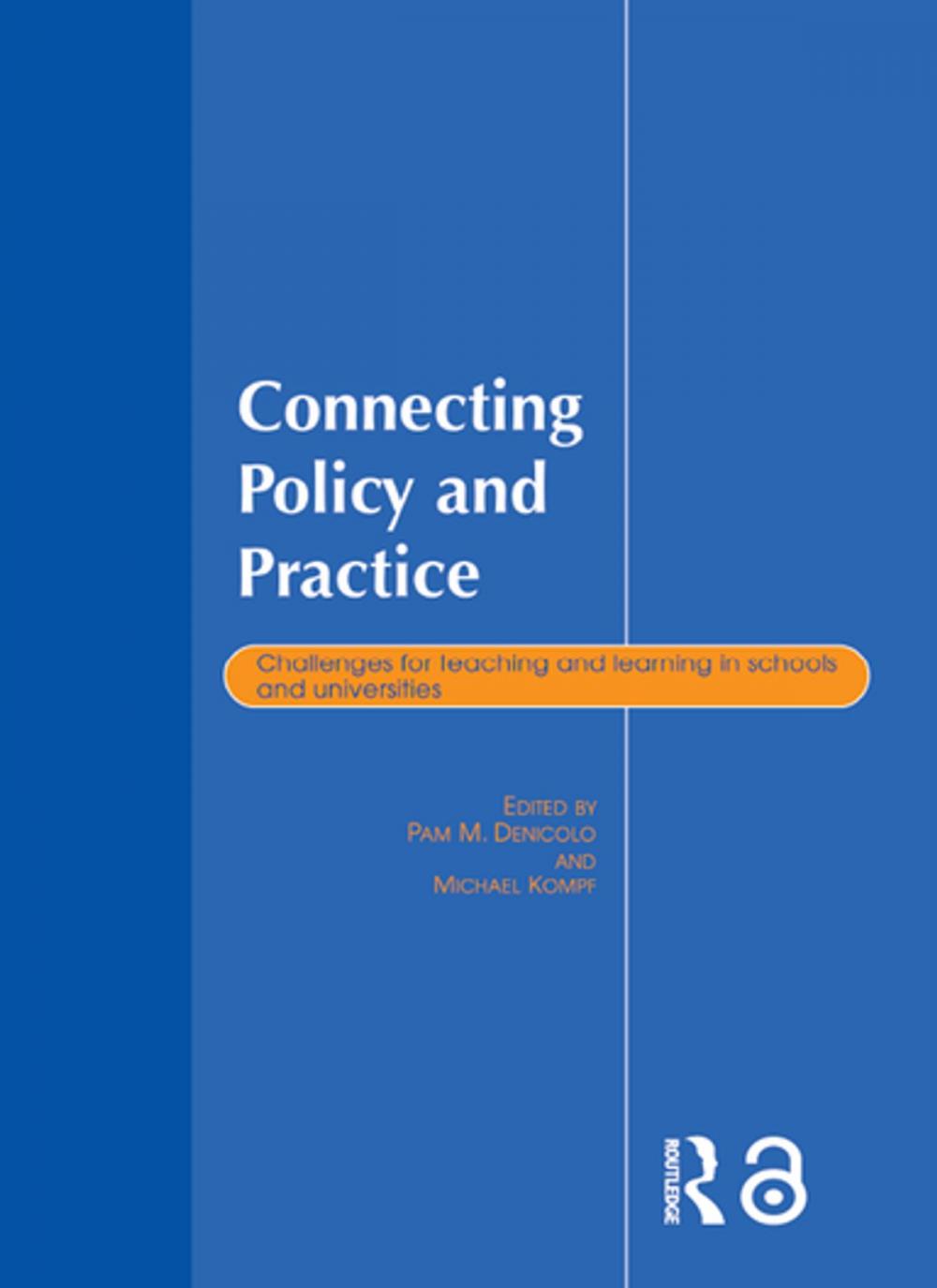 Big bigCover of Connecting Policy and Practice