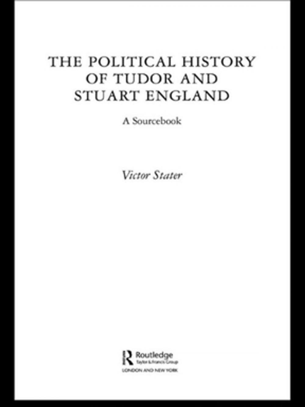 Big bigCover of A Political History of Tudor and Stuart England